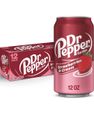 12 stk Dr. Pepper Strawberries & Cream 355 ml - Hel Eske (USA Import)