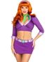 Meddling Cutie Daphne - Scooby-Doo Inspirert Kostyme til Dame - S