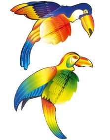 Toucan Fugl - 2 Stk Honeycombs