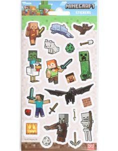 21 stk Minecraft Klistremerker