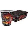 24 stk Daebak Ghost Pepper Spicy Chicken Flavour Dry Black Noodles Hel Eske (Korea)