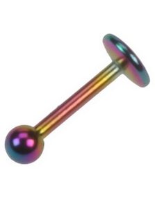 Flerfarget Labret med Rund Kule