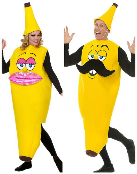Parkostyme - Mr. og Mrs. Banana Kostyme