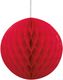 Rød Honeycomb Ball 20 cm