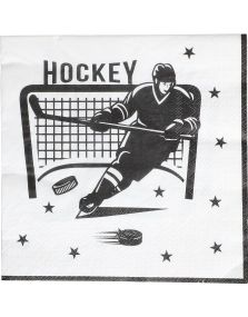 16 stk Hockey Servietter 33x33 cm