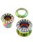 Multi Farget Piercing Tunnel med Stener