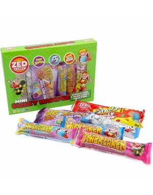 Zed Candy Mini Sweet Hamper - Gavepakke med Tyggegummi, Jawbreakers og Jelly Beans 177 gram
