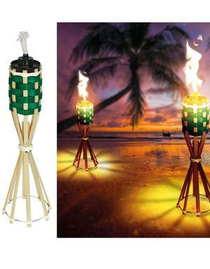 Bordfakkel i Bambus - 35 cm