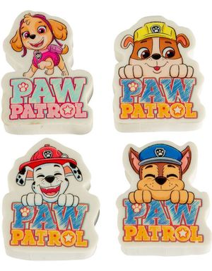 4 stk Viskelær - Paw Patrol
