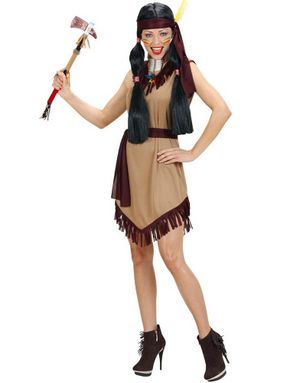 Månedråpe - Kvinnelig Indianer Kostyme 