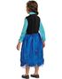 Anna - Lisensiert Deluxe Frost/Frozen Kostyme til Barn
