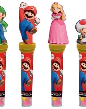 DATOVARE - Super Mario Stempel Tube Jellies - Assorterte Motiver 8 gr