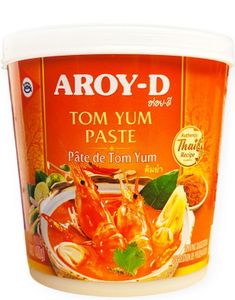 Tom Yum Paste - Krydderpasta til Tom Yum Suppe - Aroy-D 400 gram (Thailand)