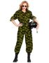 Jet Pilot - Top Gun Inspirert Kostyme til Dame - L