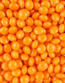 1 kg Zed Candy Orange Jelly Beans - Gelebønner med Appelsinsmak