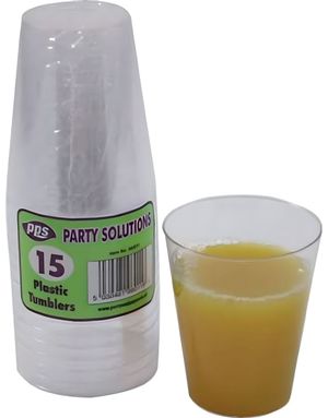 8 stk 220 ml Gjenbrukbare Solide Kopper i Hardplast