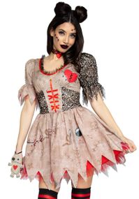 Deadly Voodoo Doll - Voodoodukke Kostyme til Dame