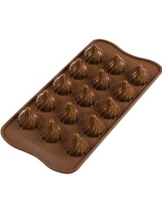 Silikomart Choco Flame - Flamme Sjokoladeform