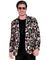 UV Glow Skullparty Blazer til Mann