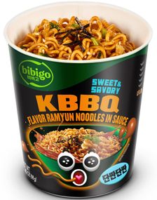 1787097600_1Sweet and Savory K-BBQ Ramyun - Koreansk BBQ - BIBIGO 98 gram (Korea)