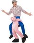Gris Piggyback Ride - Unisex Luksuskostyme