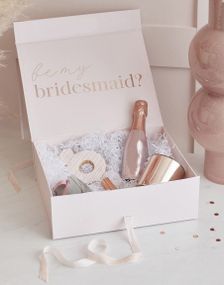 1 stk. "Will You Be My Bridesmaid?" - Blush Hen