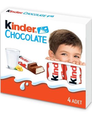 4-pk Kinder Sjokolader Limited Edition 50 gram