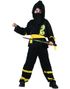 Den Gule Drage Ninja Barnekostyme - 7-9 År