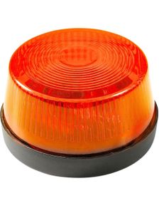 Blinkende Orange Varsellys med Lyd