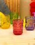 4 stk Tiki Shotglass i Forskjellige Farger