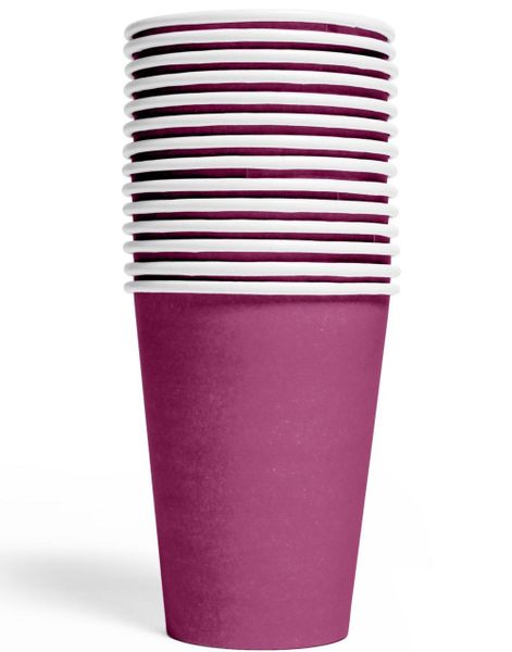 14 stk Lilla Pappkrus 210 ml