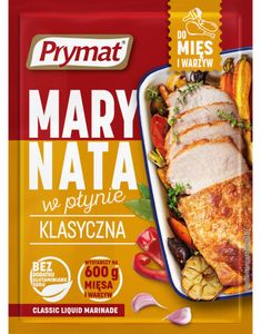 Classic Liquid Marinade - Flytende Marinade til Kjøtt og Grønnsaker - PRYMAT 75 gram (Polen)