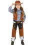 Cowboy/Cowgirl Barnekostyme 2 Deler