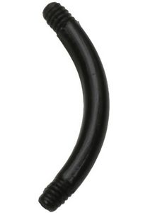 Banan Svart Bioplast Stang til 1,2 mm Kule