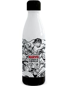 Marvel Superhelter Vannflaske i Plast 600 ml - Lisensiert