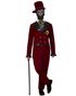 Deluxe Day of The Dead Brudgom Kostyme til Mann - Large