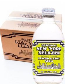 1800662400_112 stk Original New York Seltzer Lemon & Lime Soda - Brus med Sitron- og Limesmak - Hel Eske 3,55 liter (USA)