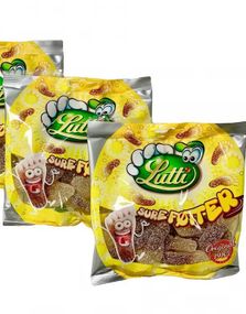 13 stk Lutti Sure Føtter - Fizzy Vingummiføtter med Colasmak - Hel Eske 1,69 kg