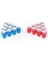 Beer Pong Sett med 4 Baller og 24 Kopper