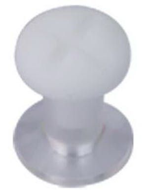 Bolt - Hvit Piercing Plugg