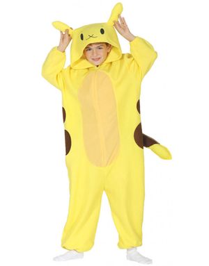 Pokemon Inspirert Pikachu Kostyme for Barn