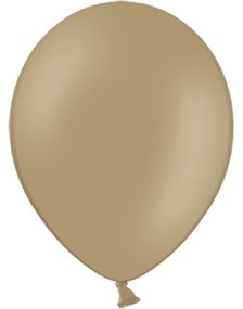 100 stk 30 cm - MEGAPACK - Cappuccino Farget Ballonger