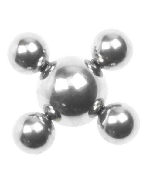 Chrome Ball - 5 mm Stålkule til 1,6 mm Stang