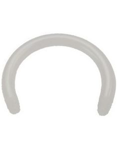 Rund Hvit Bioplast Stang til 1,6 mm Kule