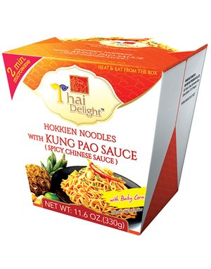 Thai Delight Mikronudler - Hokkien Noodles with Kung Pao Sauce 330 gram (Thailand)
