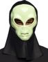 Alien Maske som Lyser i Mørket med Hette