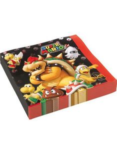 20 stk 33x33 cm Servietter - Super Mario