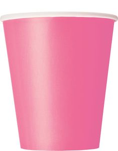 14 stk Rosa Pappkrus 270 ml