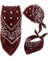 Paisley Bandana - Brun