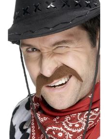 Cowboybart - Brun Løsbart